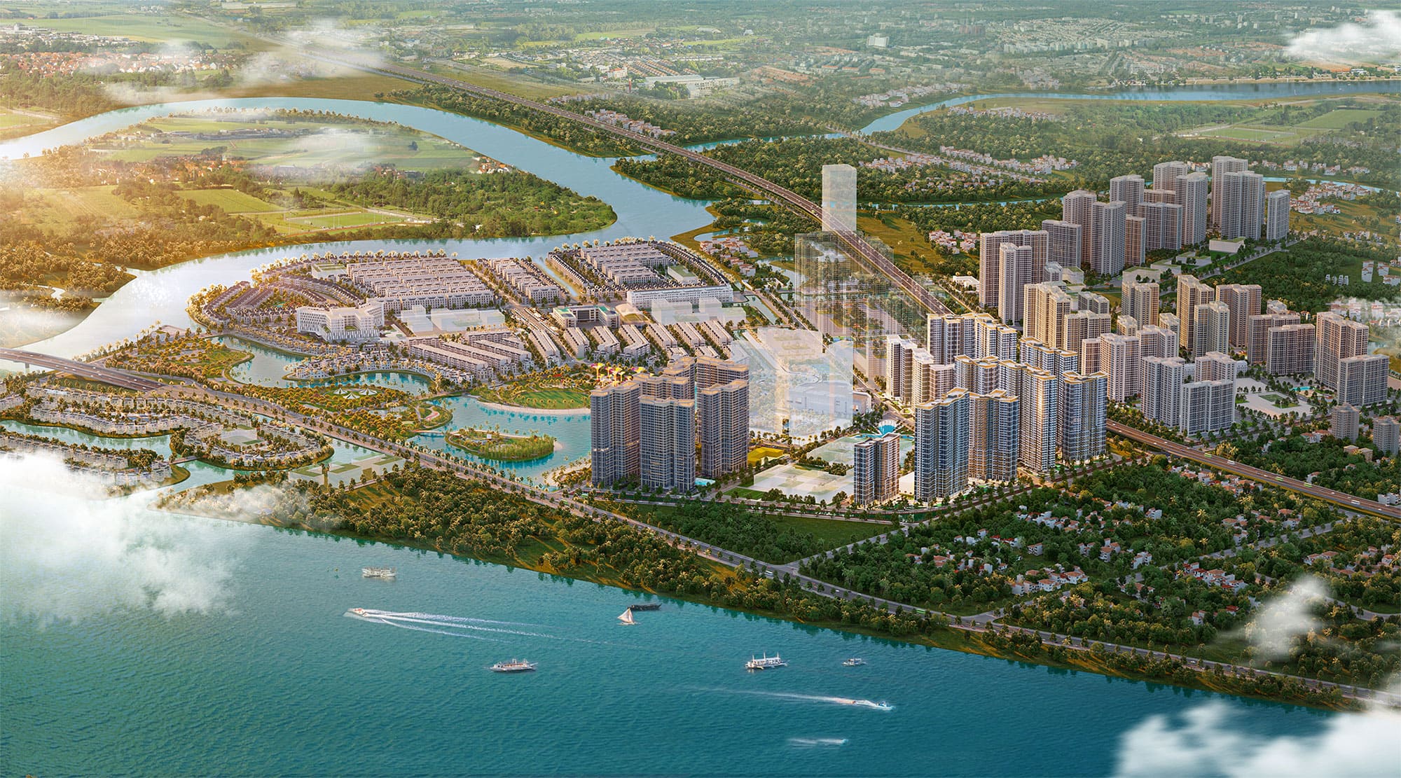 Vị trí dự án Vinhomes